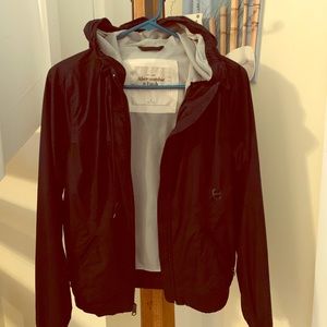 Abercrombie light jacket Black Size Small